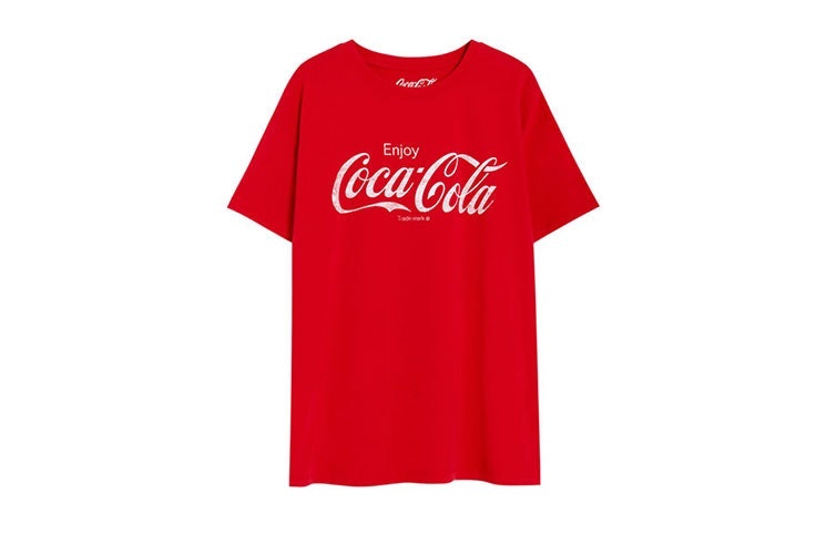 camiseta logo coca cola