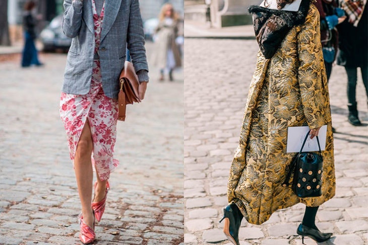 tendencias de moda estampado flores