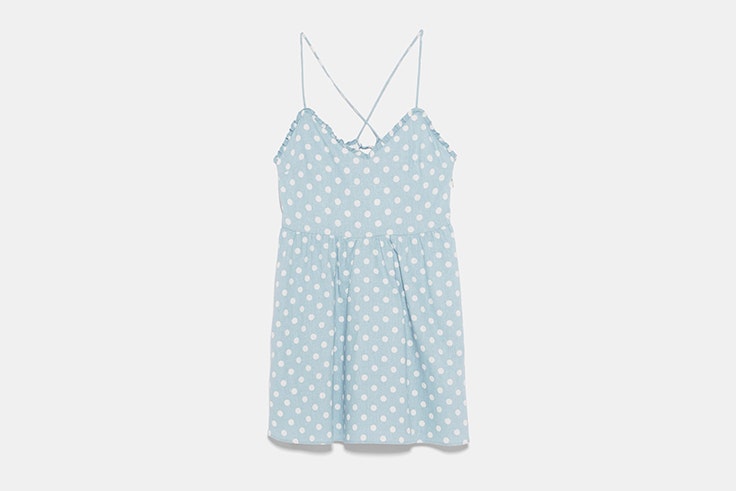 vestido-azul-tirantes-estampado-lunares-zara