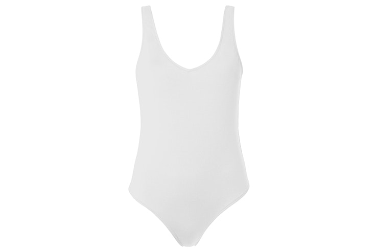 bañador blanco calzedonia