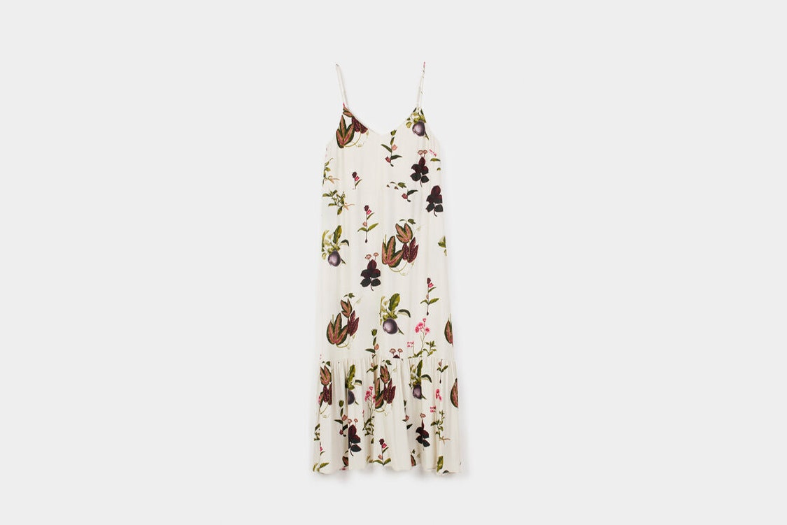vestido floral parfois