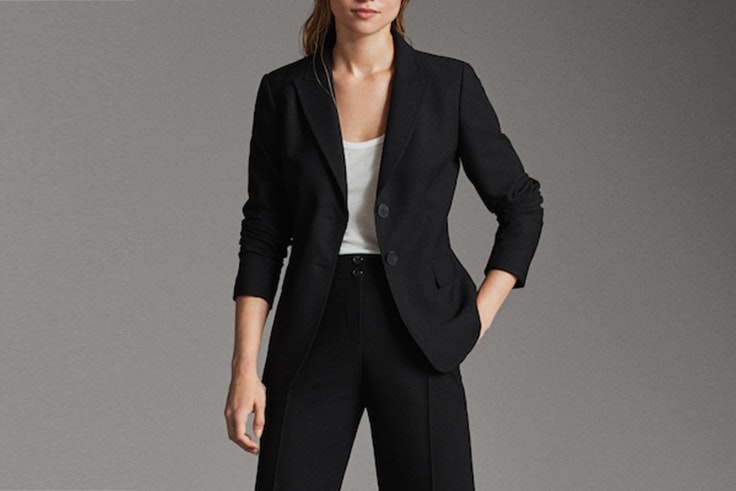 blazer massimo dutti esenciales de septiembre