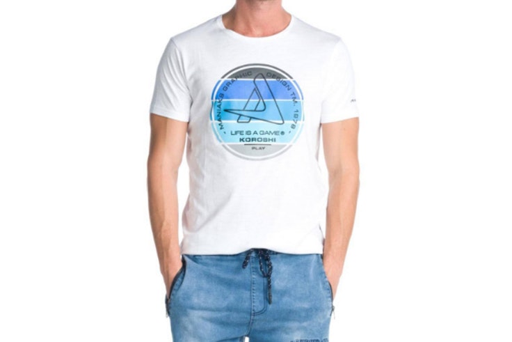 camiseta blanca koroshi