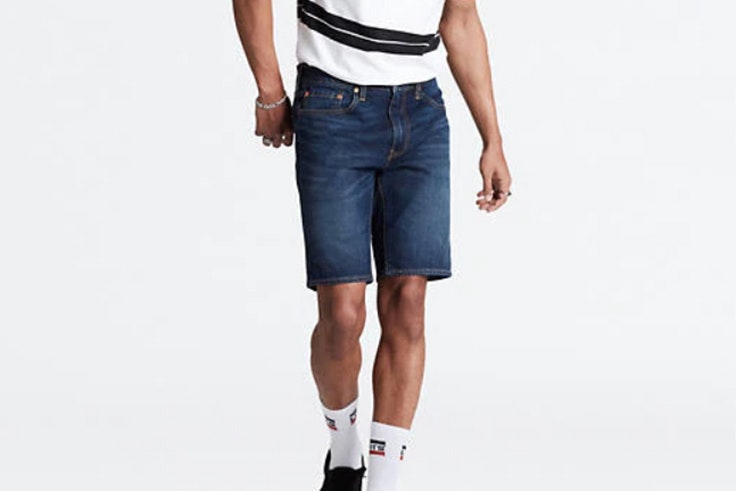 pantalon bermuda vaquero levis
