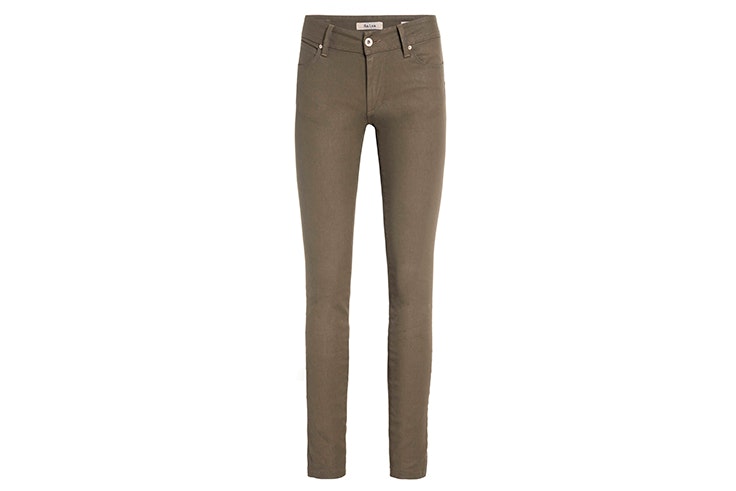 pantalon verde kaki pitillo salsa