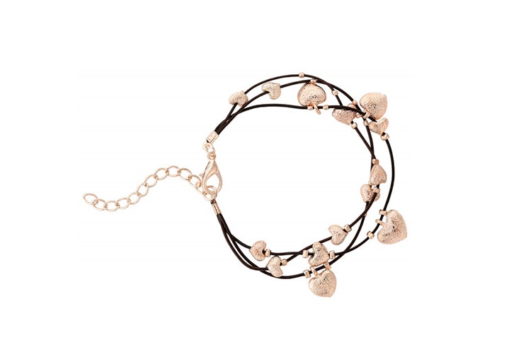 pulsera corazones bijou brigitte