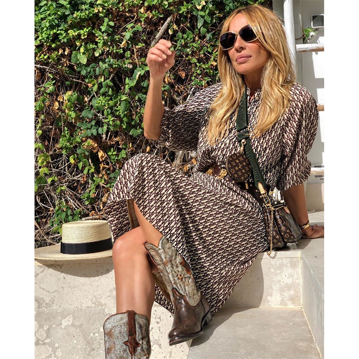Vestido Largo Con Botas Cowboy Online Sale, UP TO 65% OFF | lavalldelord.com