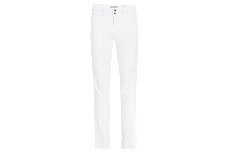 pantalón blanco recto salsa jeans