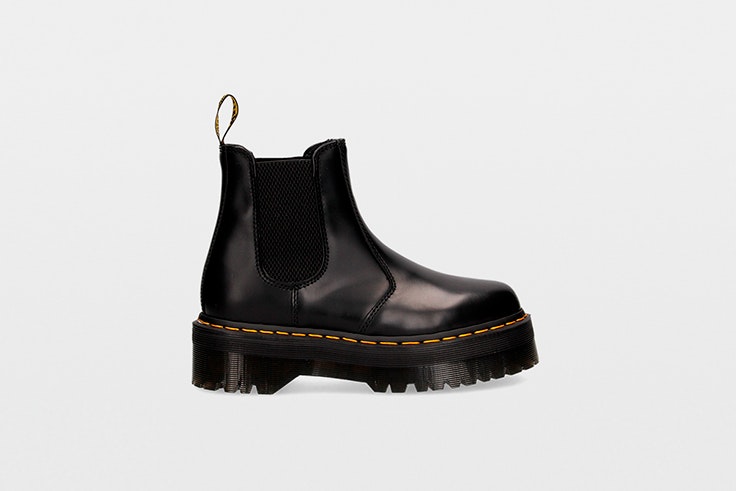 Botines negros con plataforma de la zapatería Ulanka