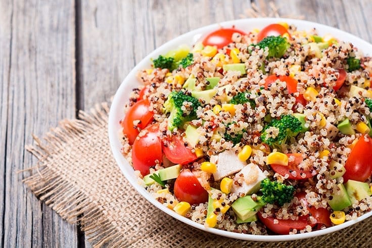 ensalada de quinoa