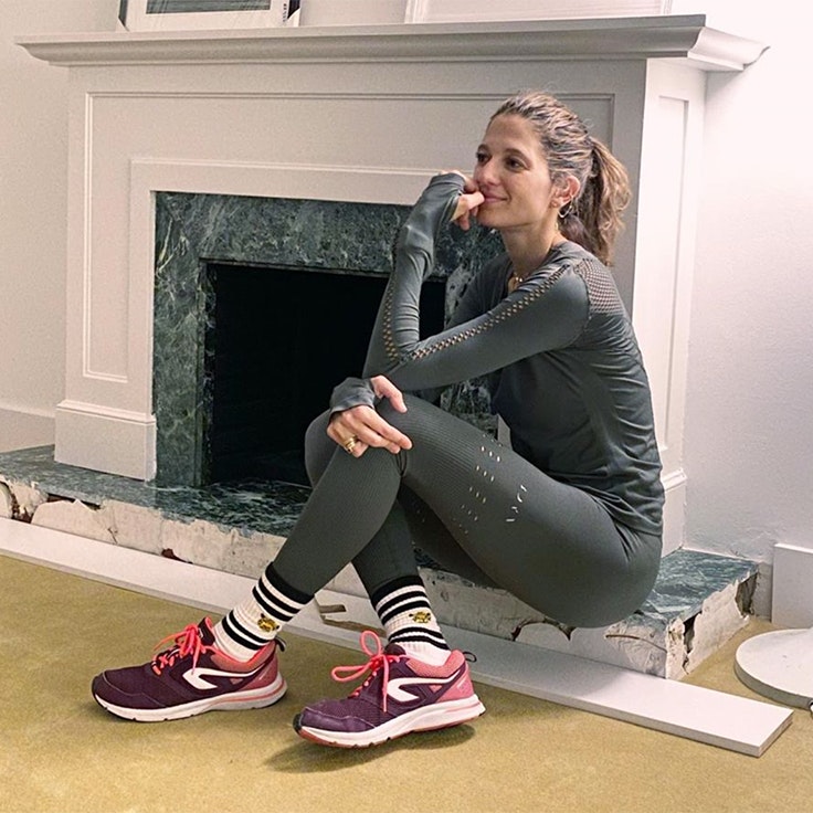 casilda finat deporte looks para estar por casa