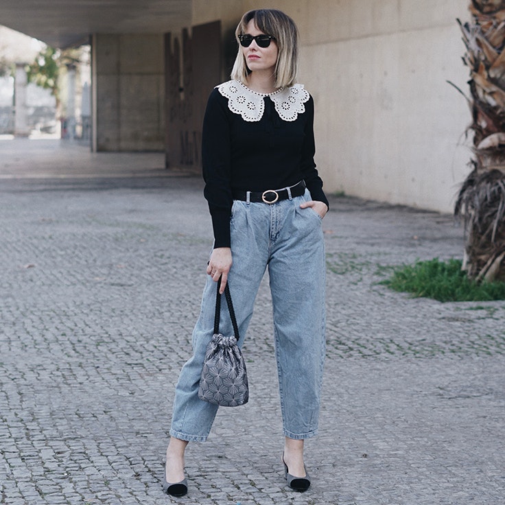 macarena gea estilo de jersey de zara nueva coleccion