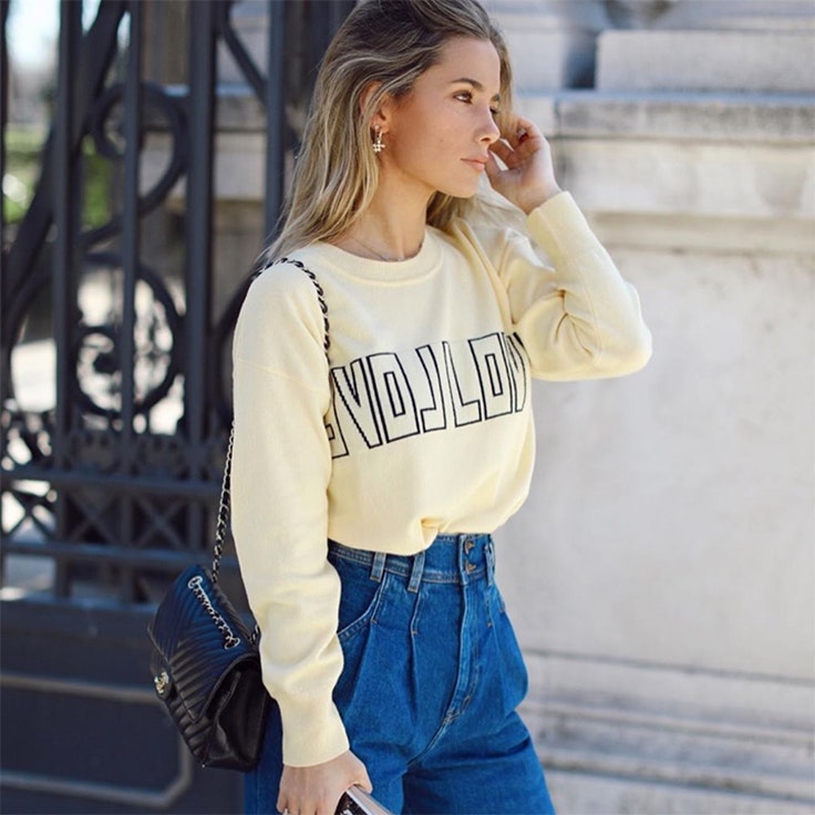 maria pombo imita su look de las influencers