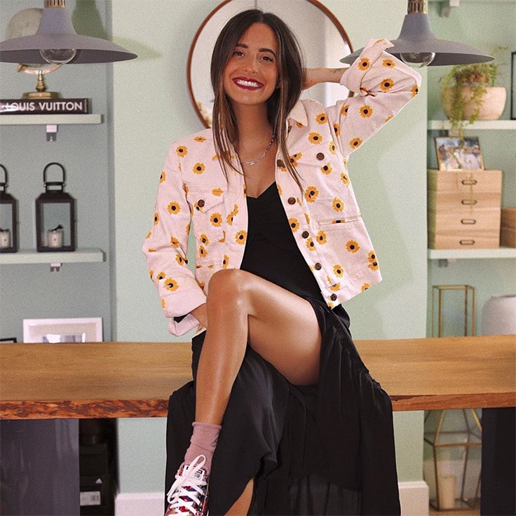 estampado de flores tendencia maria fernandez rubies