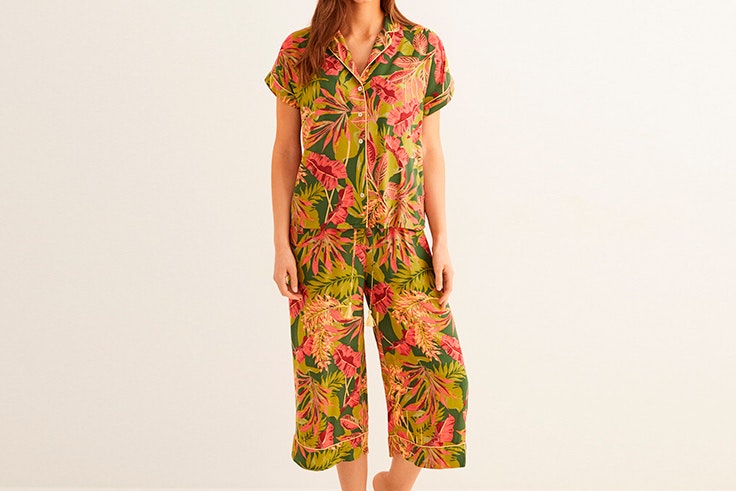 Pijama con estampado de flores de Women' Secret