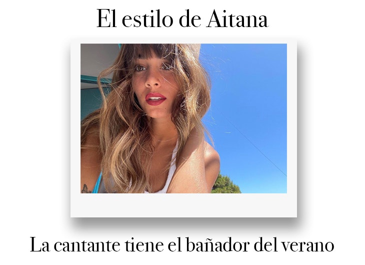 Aitana afirma que el bañador negro es la mejor opción para verano