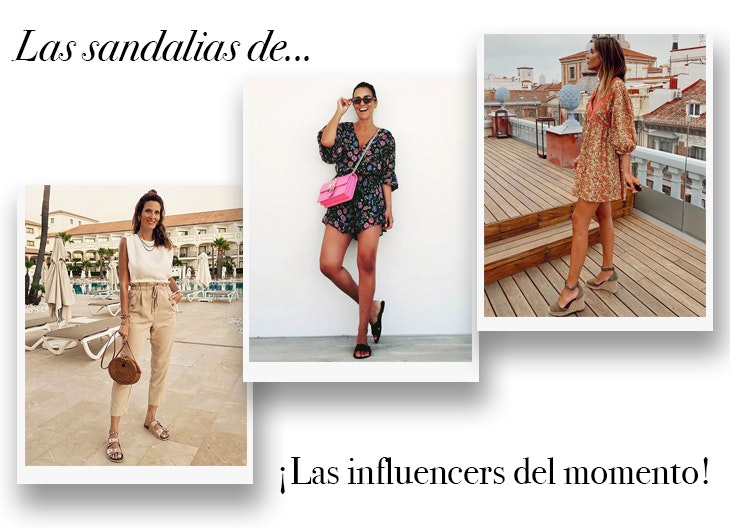 Las sandalias que eligen las influencers para el verano