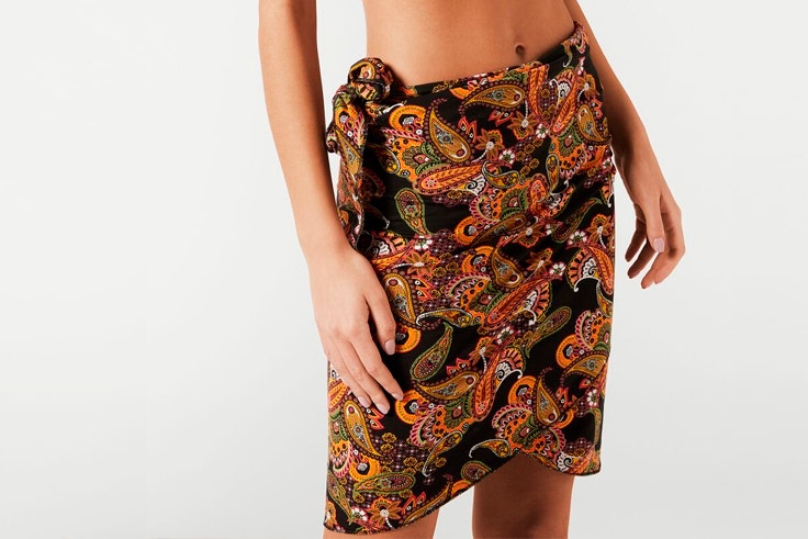 Pareo estampado de Calzedonia