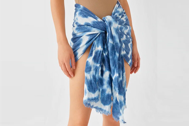 Pareo tie dye de Pull&Bear