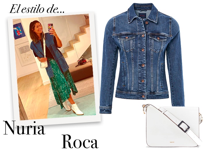 Nuria Roca y su look de entretiempo