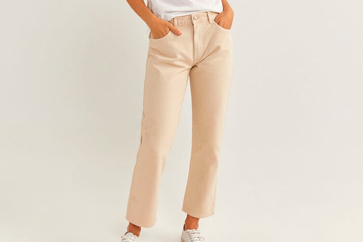 Pantalón recto de Springfield pantalones de otoño