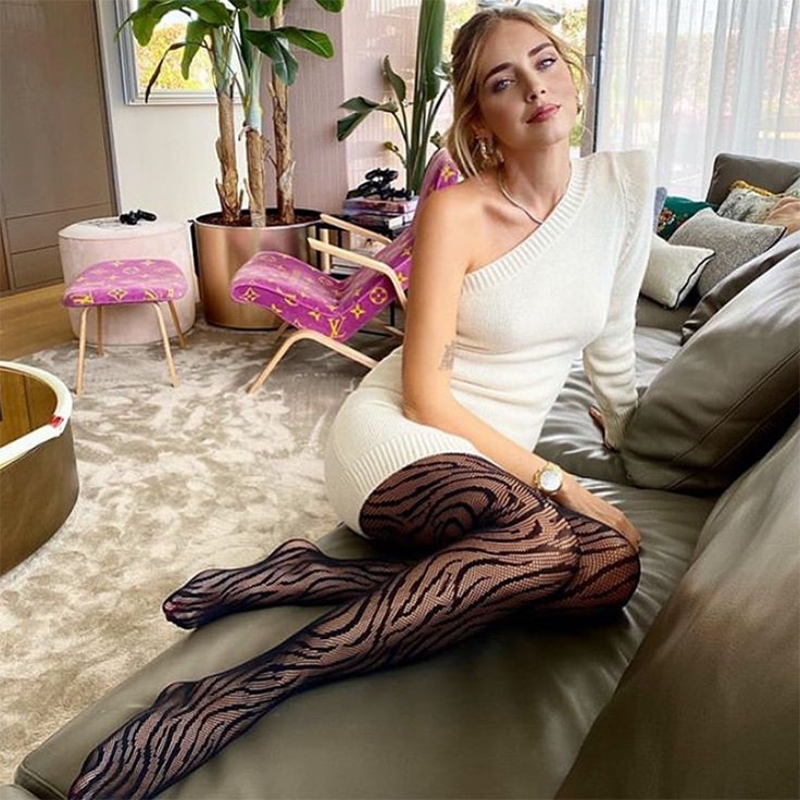 chiara ferragni medias de calzedonia