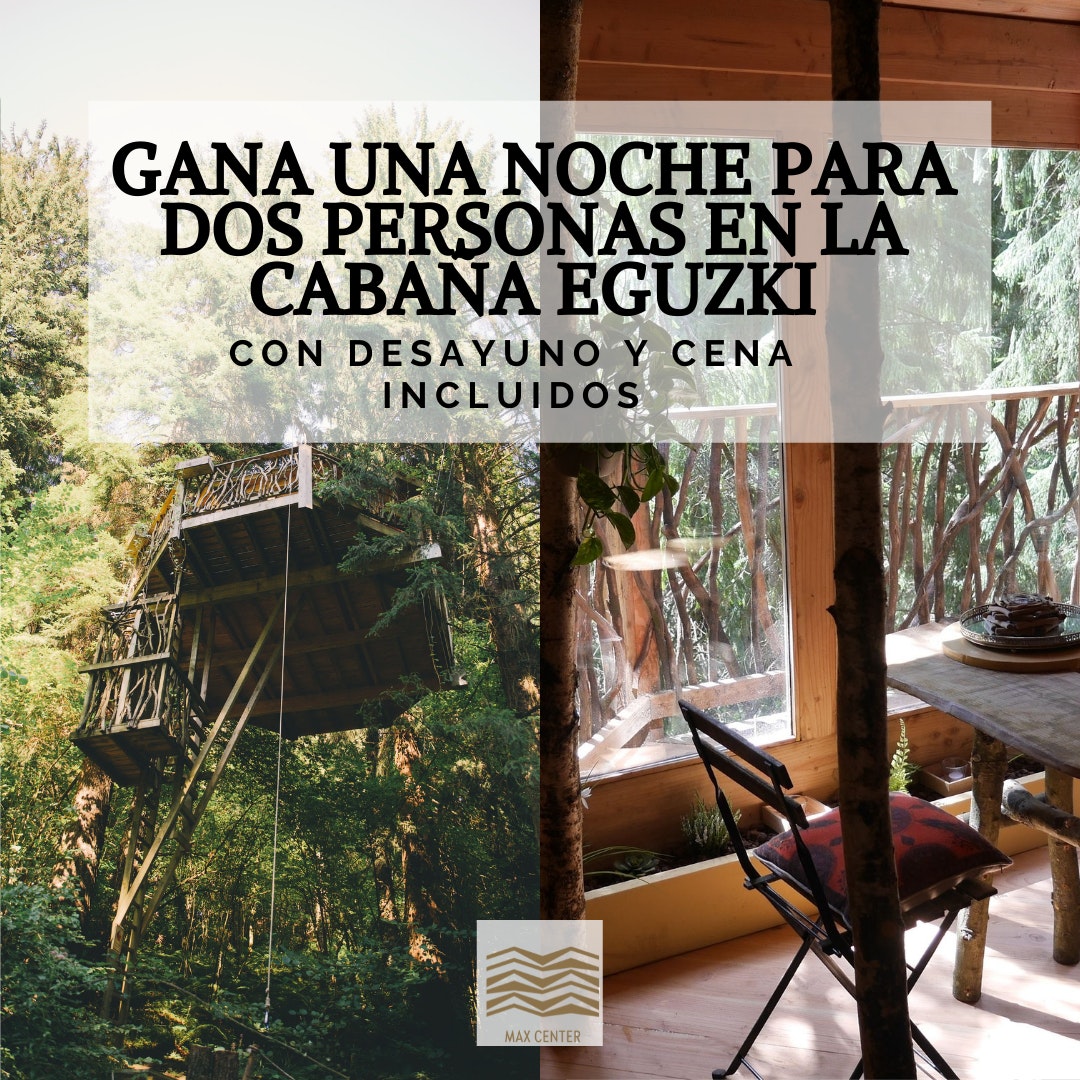 ¡Sorteo! Gana una noche en una cabaña en el bosque