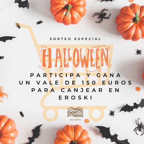 Sorteo de Halloween: Gana un vale de 150 euros para hacer la compra en Eroski