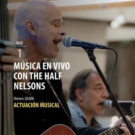 Música en Vivo con The Half Nelsons