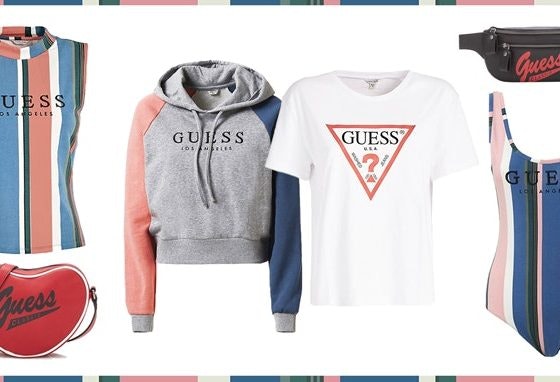 Regresse aos anos 80 e 90 com a Guess