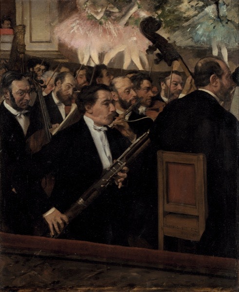 A Orquestra na Ópera (1869)