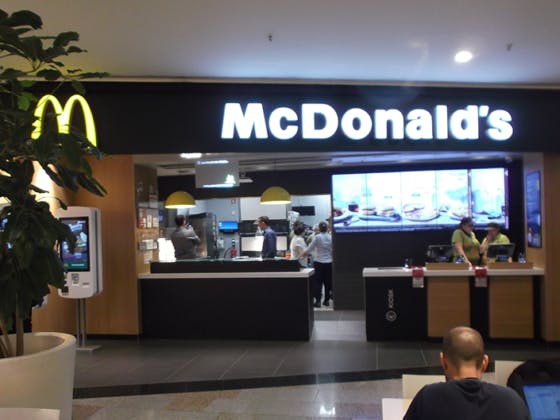 Abriu o segundo McDonald's.