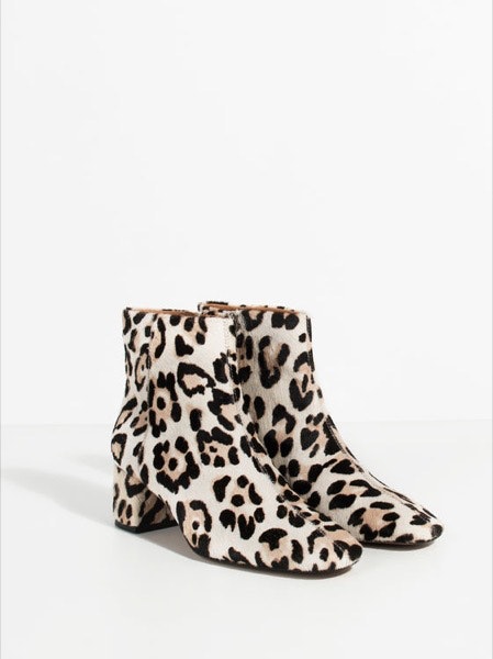 botins animal print