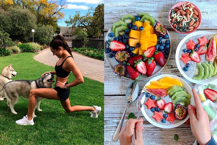 gurú del deporte @kayla_itsines Los mejores perfiles de instagram de deporte