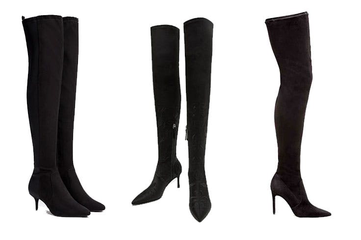 Botas XXL negras