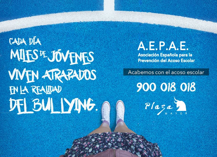 Campaña Atrapados contra el acoso escolar