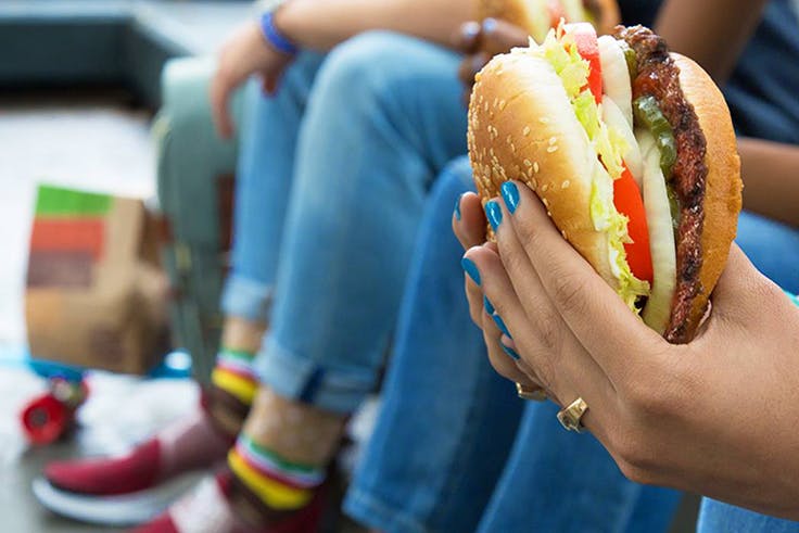 Hamburguesa del Burger King