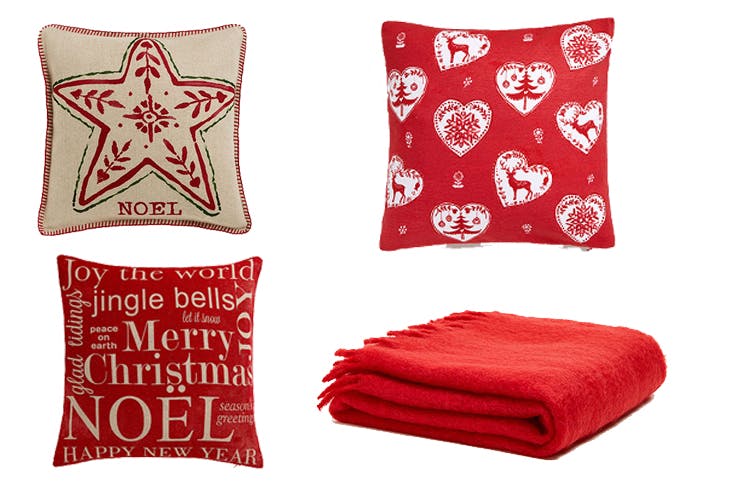 Cojines navideños