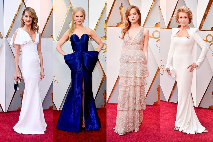 Los mejroes looks de los Oscar 2018