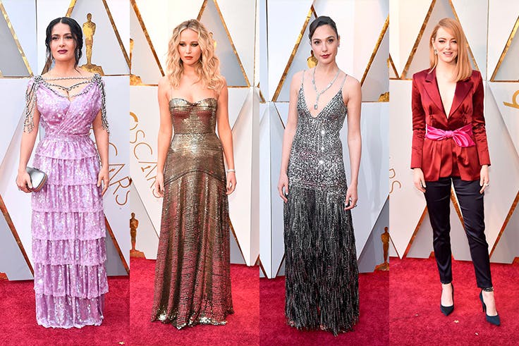 Los peores estilismos de los Oscar 2018