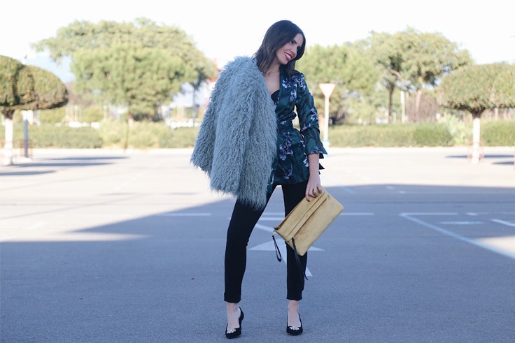 Influencer Ana de Bedoya en Plaza Mayor
