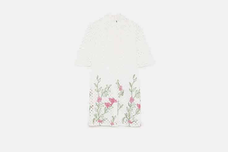 Vestidos blancos de primavera