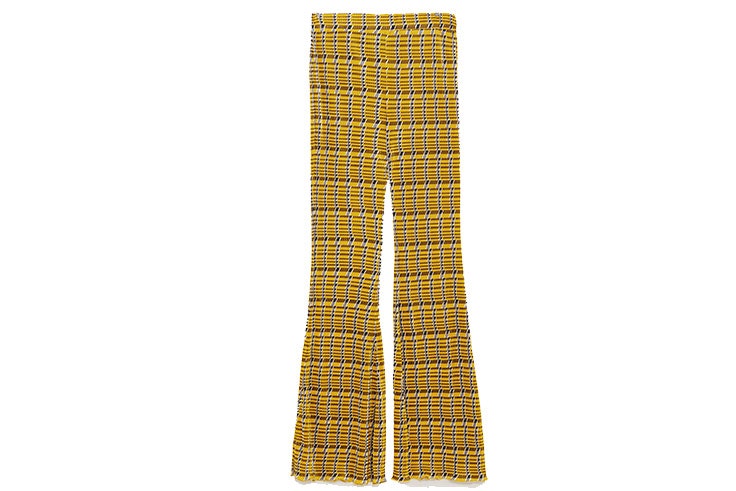 Tendencia de cuadros amarillos y negros