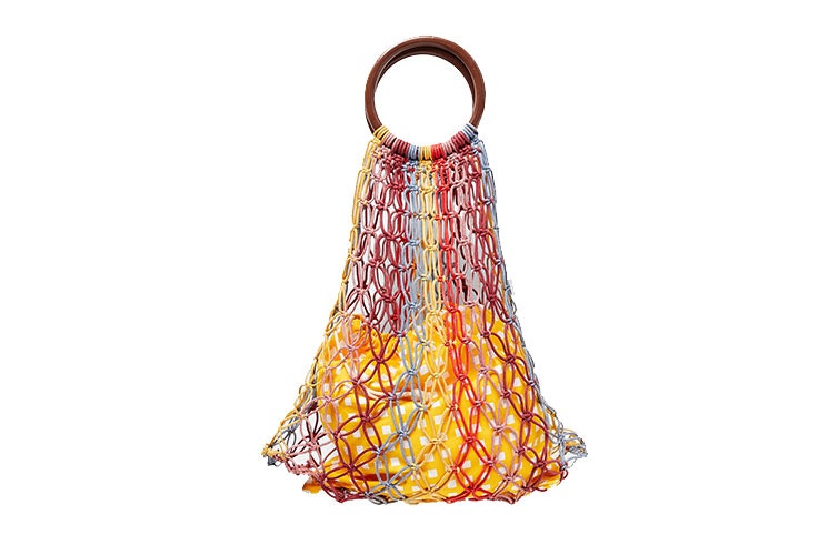 Tendencia de bolsos de red para ir a la playa