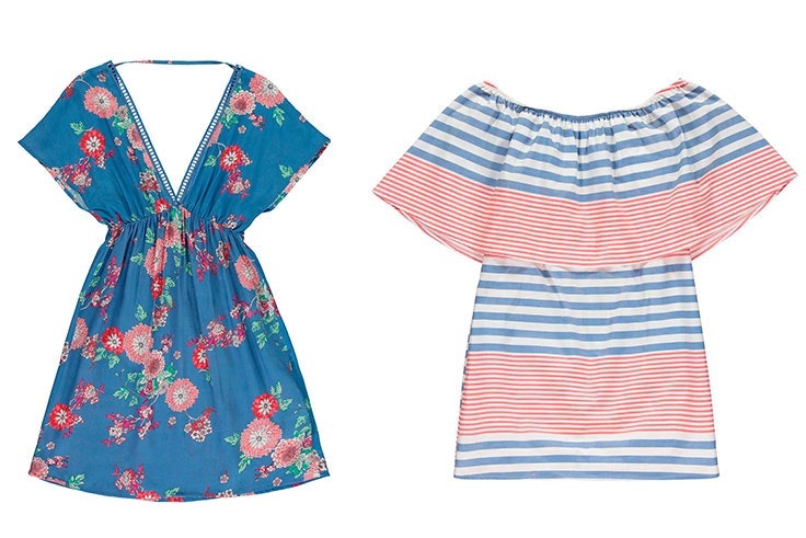 Tendencia de vestidos de beachwear en Tezenis