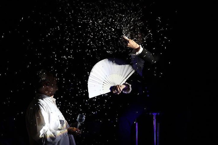 Espectáculo de magia en Plaza Mayor