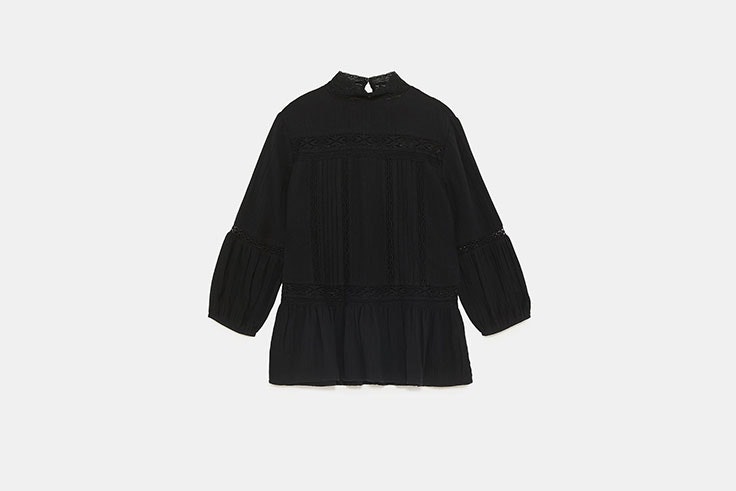 rebajas zara camisetas y blusa