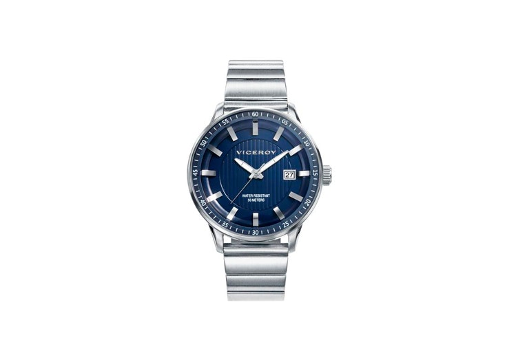 reloj-plata-esfera-azul-viceroy-jose-luis-joyeros