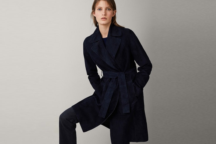 abrigo-largo-azul-marino-gabardina-massimo-dutti