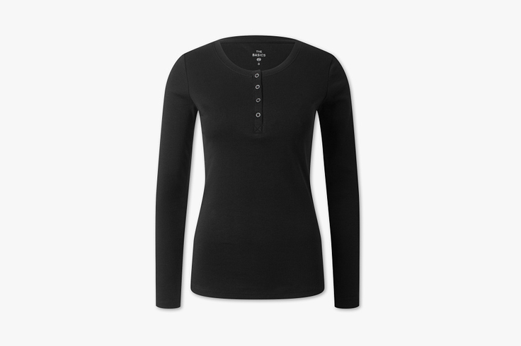 camiseta-negra-manga-larga-botones-cya